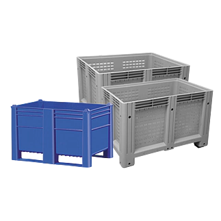 Plastic pallets and pallet decks